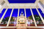 Tallahassee, Florida, USA at the historic Florida State Capitol Building.