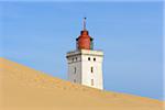 Lighthouse and Dune, Rubjerg Knude, Lokken, North Jutland, Denmark
