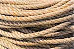 Rope in Harbor, Hirtshals, North Jutland, Denmark