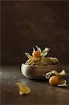 A bowl of physalis