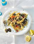 Linguine with clams