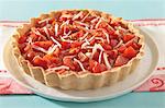 Tuna and tomato tart