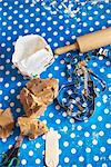 Gingerbread pastry and rolling pins