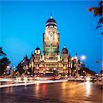 Exterior of Mumbai Municipal corporation building, Mumbai (Bombay), India, South Asia