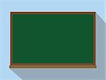 green board chalkboard isolated reuse and reusable concept vector