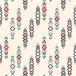 Vector Seamles Tribal Pattern