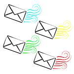 express sms message envelope mail icon