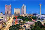 San Antonio, Texas, USA downtown skyline.