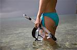 Woman with Snorkel