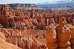 Landscape with eroded rock formations