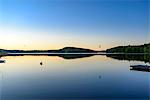 Lake at dusk