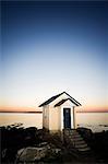 A small house by the sea for pilotage service, Sweden.