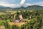 Traditional farming village of Sungai Angek near Bukittinggi, West Sumatra, Indonesia, Southeast Asia, Asia