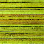 Square Shape Green and Sand Colored Background of Cracked Wooden Plank closeup