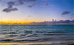Sunset seascape, Dominican Republic, The Caribbean