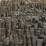 Volcanic rock formations, Vik, Iceland