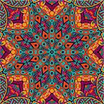 Abstract Tribal vintage colorful ethnic seamless pattern ornamental