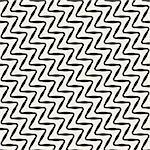 Vector Seamless Black And White Diagonal Wavy Lines Pattern Abstract Background