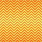 Orange vector simple seamless gradient zigzag line pattern