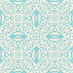 Seamless tiled pattern Royal luxury classical damask vector design