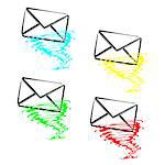 express SMS message envelope mail icon