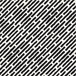 Vector Seamless Black And White Jumble Hand Drawn Diagonal Lines Pattern Abstract Background
