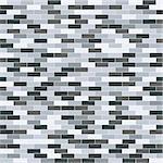 Brick repeatable texture. Vector seamless wall background.