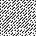 Repeatable white pattern with black stripes.Vector seamless background