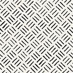 Vector Seamless Freehand Geometric Rough Lines Pattern. Abstract Geometric Background Design