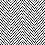 Zizag pattern - seamless Black and white texture.