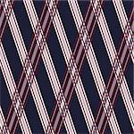 Seamless vector pattern with crossed lines mainly in dark blue, light grey and red hues