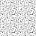 Circles geometric pattern - a seamless vector background.