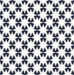 Blue and White Hypnotic Background Seamless Pattern. EPS10