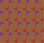 Full Colored Hypnotic Background Seamless Pattern. EPS10