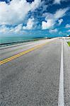 USA, Florida, Key West, Road on sunny day