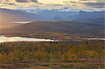 Sweden, Lappland, Haras, Sarek national park, Scenic view of landscape