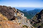 Madeira Island, Pico do Arieiro, rock