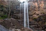 Tranquil waterfall