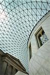 Interior View of the Great Court at British Museum Atrium, London, England, UK