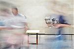 Long Exposure in Interior of British Museum, London, England, UK