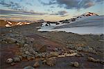 Sweden, Lapland, Padjelanta National Park, Stuorrajekna Glacier