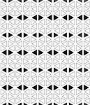 Seamless geometric  pattern. Vector art.