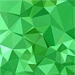 Low polygon style illustration of inchworm green abstract geometric background.