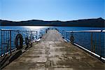 Lake Ashi in the Winter morning, Hakone, Japan