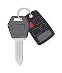 Car key with remote control and car keys vector. Car keys automobile security lock and car keys remote control alarm. Car keys transportation new unlock object, car keys wireless technology.