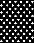 Seamless background with white dots, vector