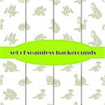Dinosaurs are kind and funny. Seamless series for young children