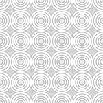 Geometric seamless pattern. Black and white texture.