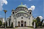 The Church of Saint Sava in Belgrade is the largest Orthodox church in the world, Serbia