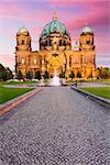 The Berlin Cathedral in Berlin, Germany.